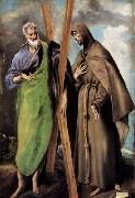 St Andrew and St Francis, GRECO, El